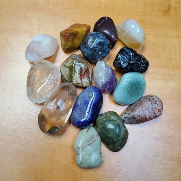1 lb Gem Stone Lot #1 - 16oz of tumbled stones - Picture 8 of 8